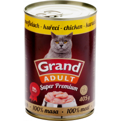 GRAND SuperPremium pro kočku, kuřecí - 405g