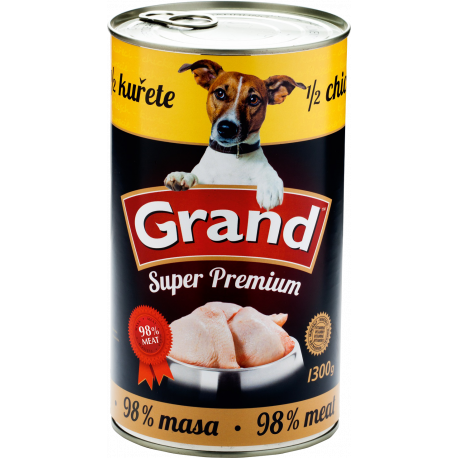 GRAND SuperPremium s 1/2 kuřete - 1300g