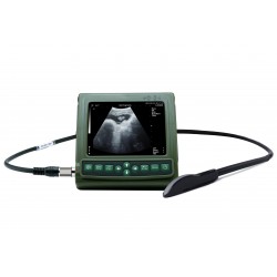 Veterinární přenosný ultrazvuk V1 s rektální sondou