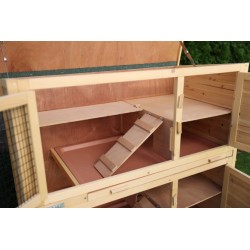 Králíkárna dvoupatrová APPARTMENT FLAT, 116 x 61 x 120 cm, vč. dopravy