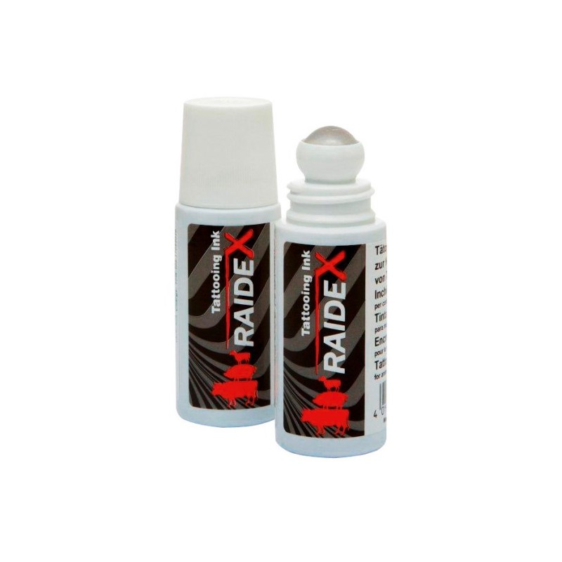 Barva tetovací Raidex Roll-on, 80ml, černá na zvířata