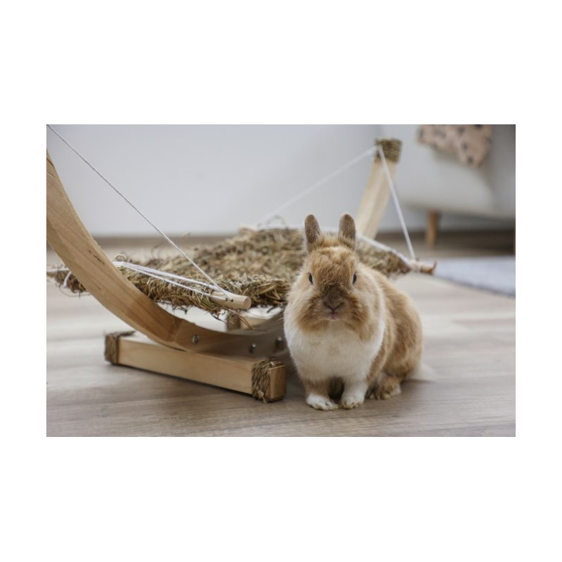 Houpačka pro králíky z trávy SIESTA