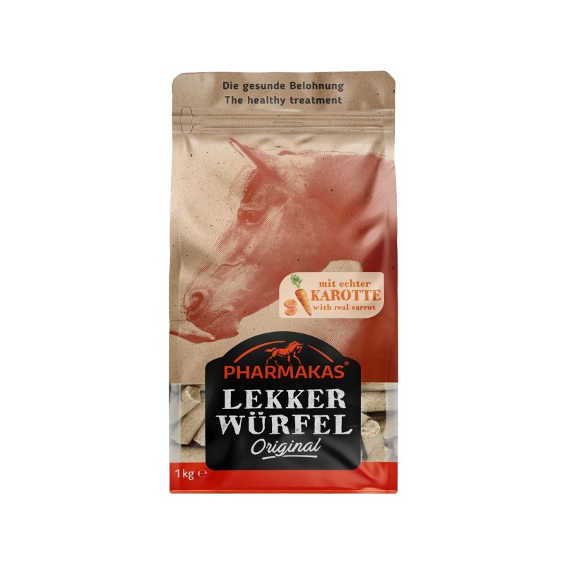 Bonbóny pro koně, mrkev, 1 kg