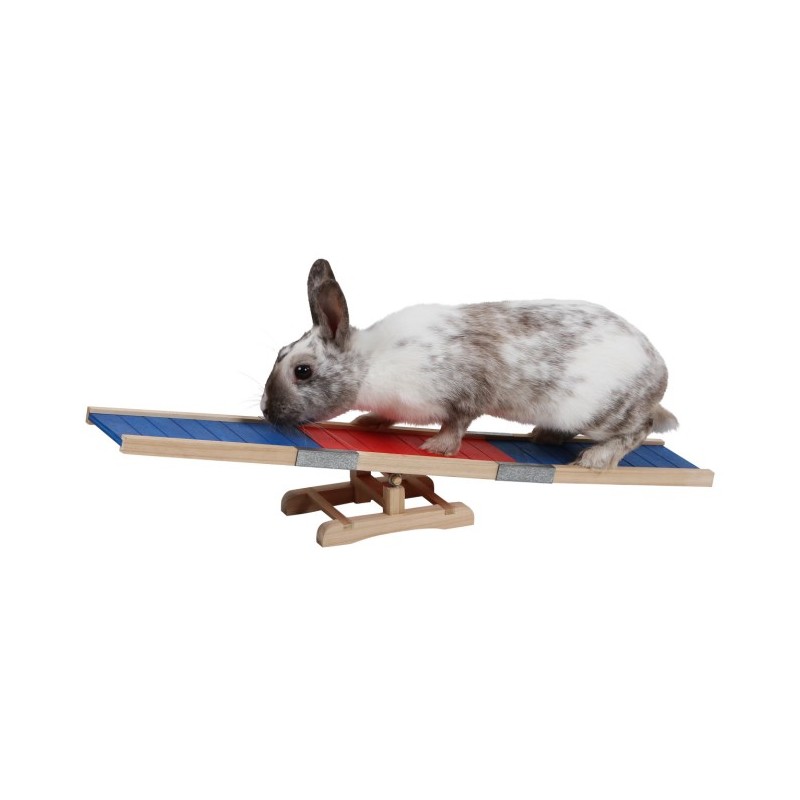 Agility překlápěcí  překážka pro králíky a jiné hlodavce - králičí hop