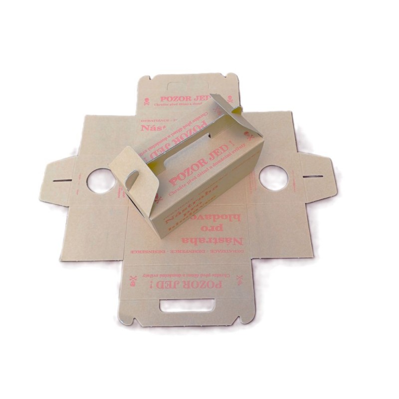 Stanice jedová, velká, karton Stanice jedová, velká, karton