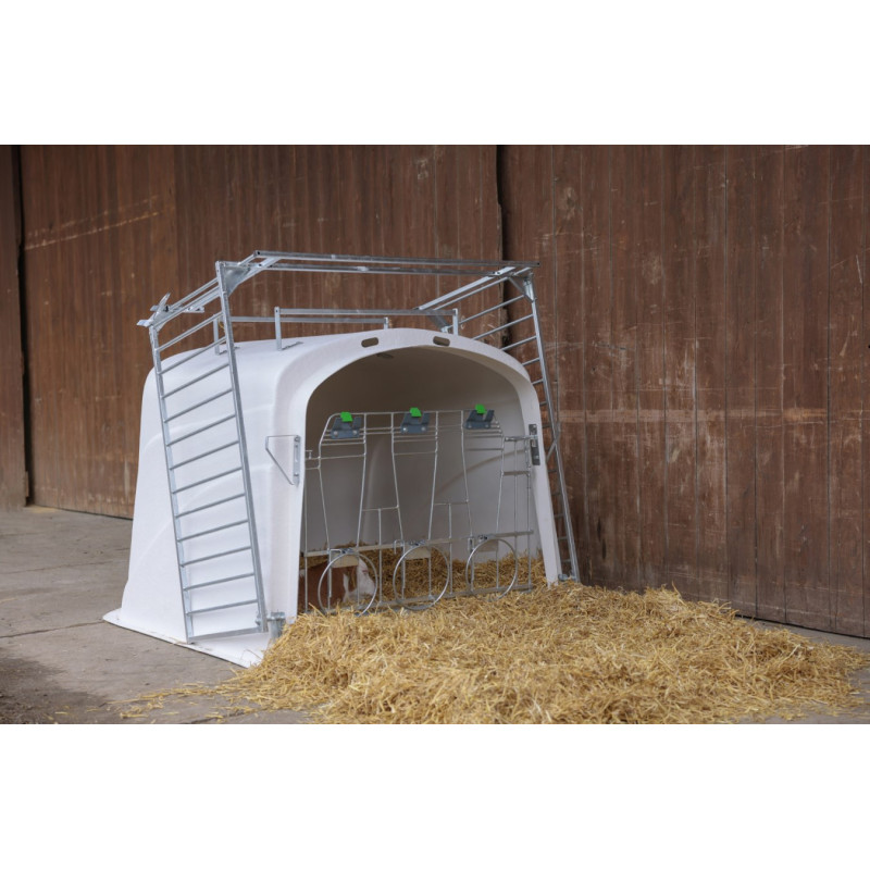 Bouda pro telata skupinová CalfHouse Premium DUO, s ohrádkou