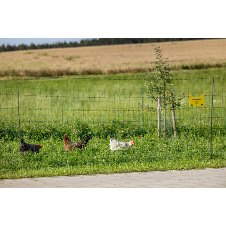 Síť premium vodivá pro drůbež 122 cm, 50 m, zelená