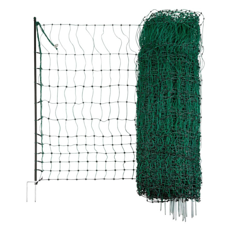 Síť nevodivá pro drůbež 106 cm, zelená