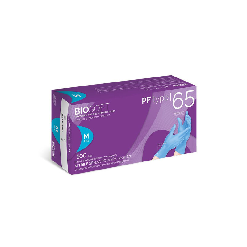 Rukavice nitrilové Glovely, délka 30 cm Rukavice nitrilové Glovely, délka 30 cm