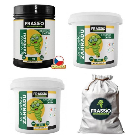 FRASSiO Organické hmyzí hnojivo NPK s chitinem