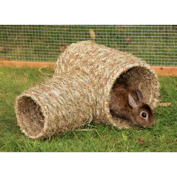 KERBL Domek pro králíky - tunel z trávy