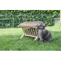 Jesle na seno se stříškou velké, dřevěné, 45 cm Jesle na seno se stříškou velké, dřevěné, 45 cm