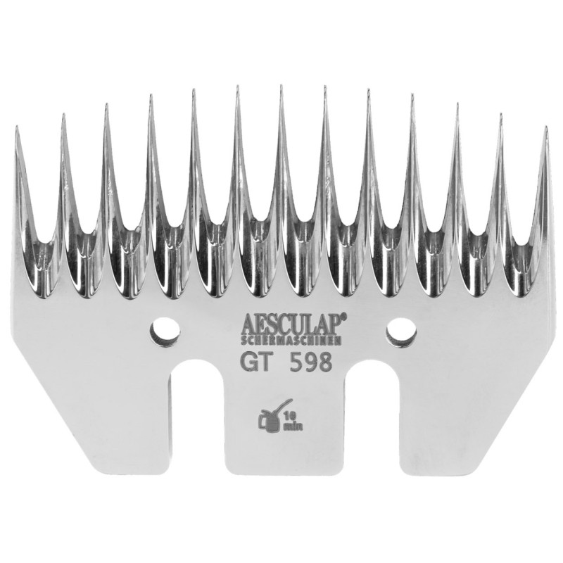 Nůž stříhací spodní GT598 na ovce pro Aesculap Econom NOVA a NOVA CL, 13 zubů / 3,5 mm