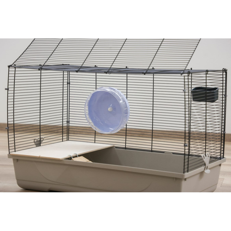 Kolotoč pro křečky, malé hlodavce plastový, tyrkysový, 20 cm