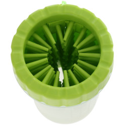 Čistič tlapek pro psy a kočky, zelený