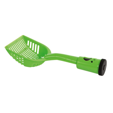 Lopatka na trus plastová, s dávkovačem sáčků, kapacita 20 ks