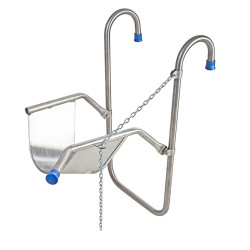 Fixační podpěra hlavy krávy