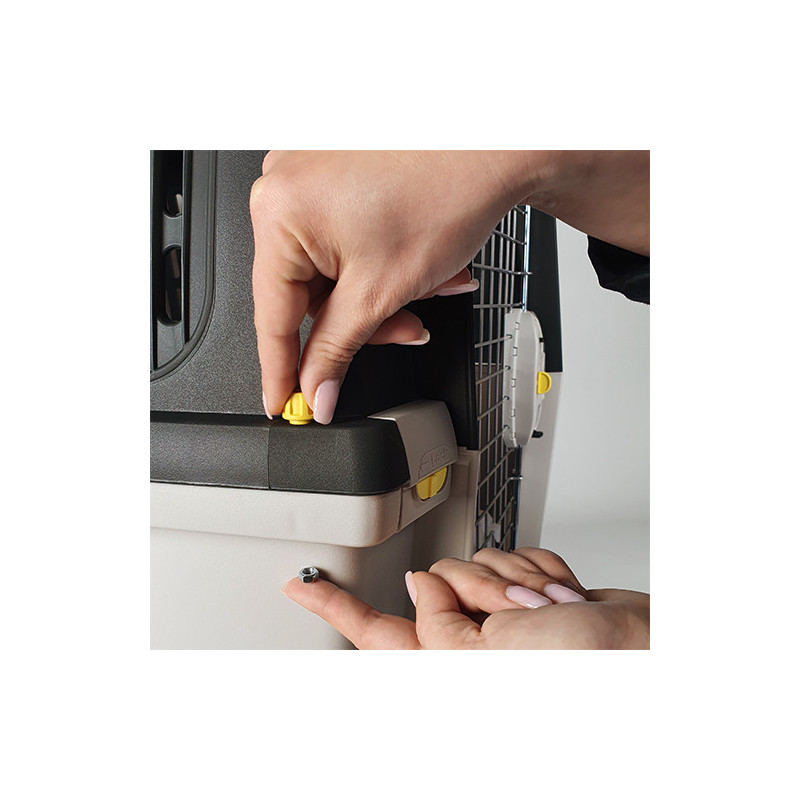 Přenoska Gulliver 7, 102 x 72 x 76 cm, kovová dvířka