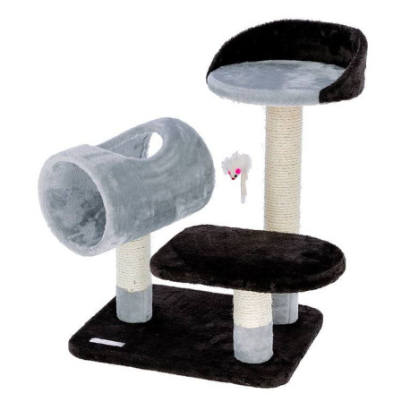 KERBL Škrabadlo pro kočky MOON – kočičí strom, černošedé KERBL Škrabadlo pro kočky MOON – kočičí strom, černošedé