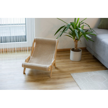 Kočičí lehátko Sundowner, 52x37x37 cm, hnědé