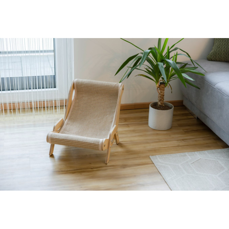 Kočičí lehátko Sundowner, 52x37x37 cm, hnědé