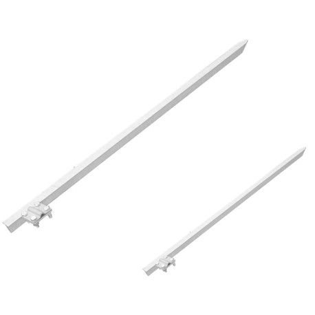 Tyč zemnící pro elektrický ohradník, profilovaná