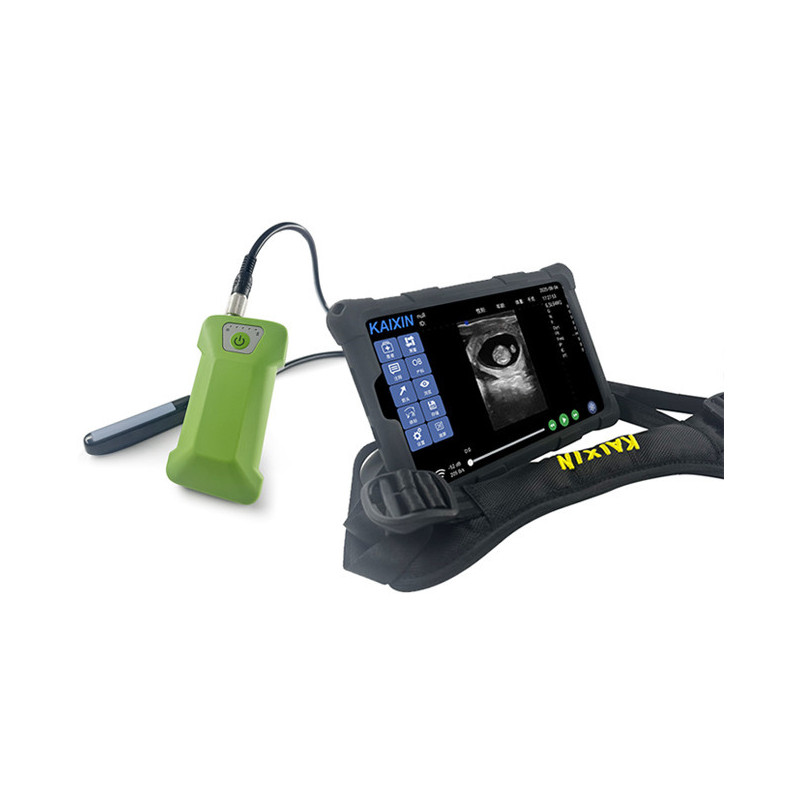 Ultrazvukový scanner K1, přenosný veterinární ultrazvuk s rektální sondou a tabletem