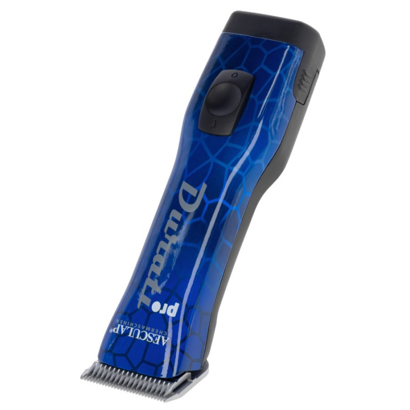 Aesculap strojek stříhací Durati Pro Blue GT434-WT10, na skot a psy, vč. stříhací hlavy 1,5 mm