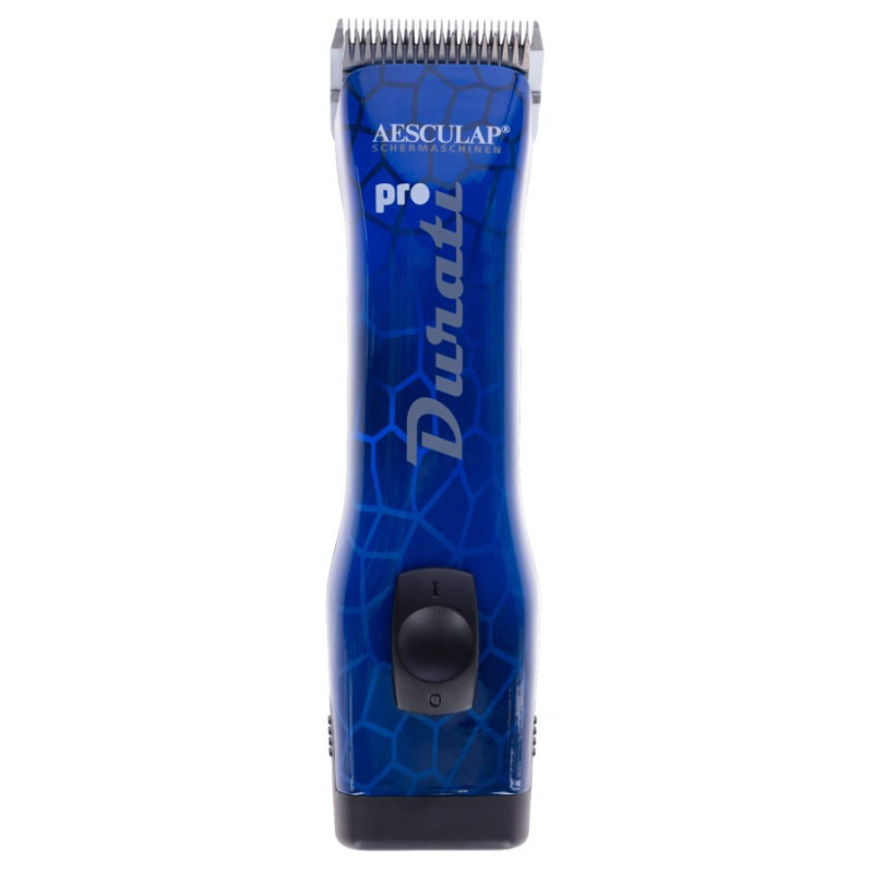 Aesculap strojek stříhací Durati Pro Blue GT434-WT10, na skot a psy, vč. stříhací hlavy 1,5 mm