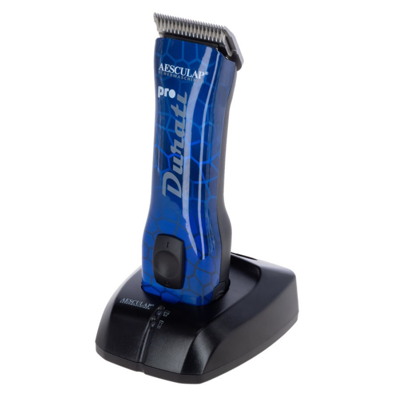 Aesculap strojek stříhací Durati Pro Blue GT434-WT10, na skot a psy, vč. stříhací hlavy 1,5 mm