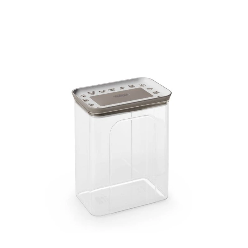 Box na pamlsky pro psy a kočky, krémově bílá/světle hnědá