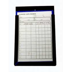 Závěs plastový do stáje A5, černý