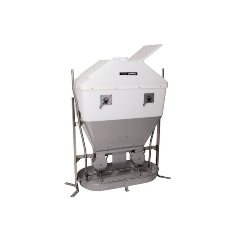 Automatické krmítko, samokrmítko pro prasata se zvlhčováním  Domino STAR FEEDER S-FLEX Double