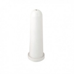 Cucák standard napájecí pro telata, bílý, 100 mm, kulatá díra, 4 mm