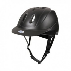 Jezdecká helma TecAIR, černá, velikost M