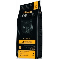 FITMIN CAT for life CHICKEN, 8 kg