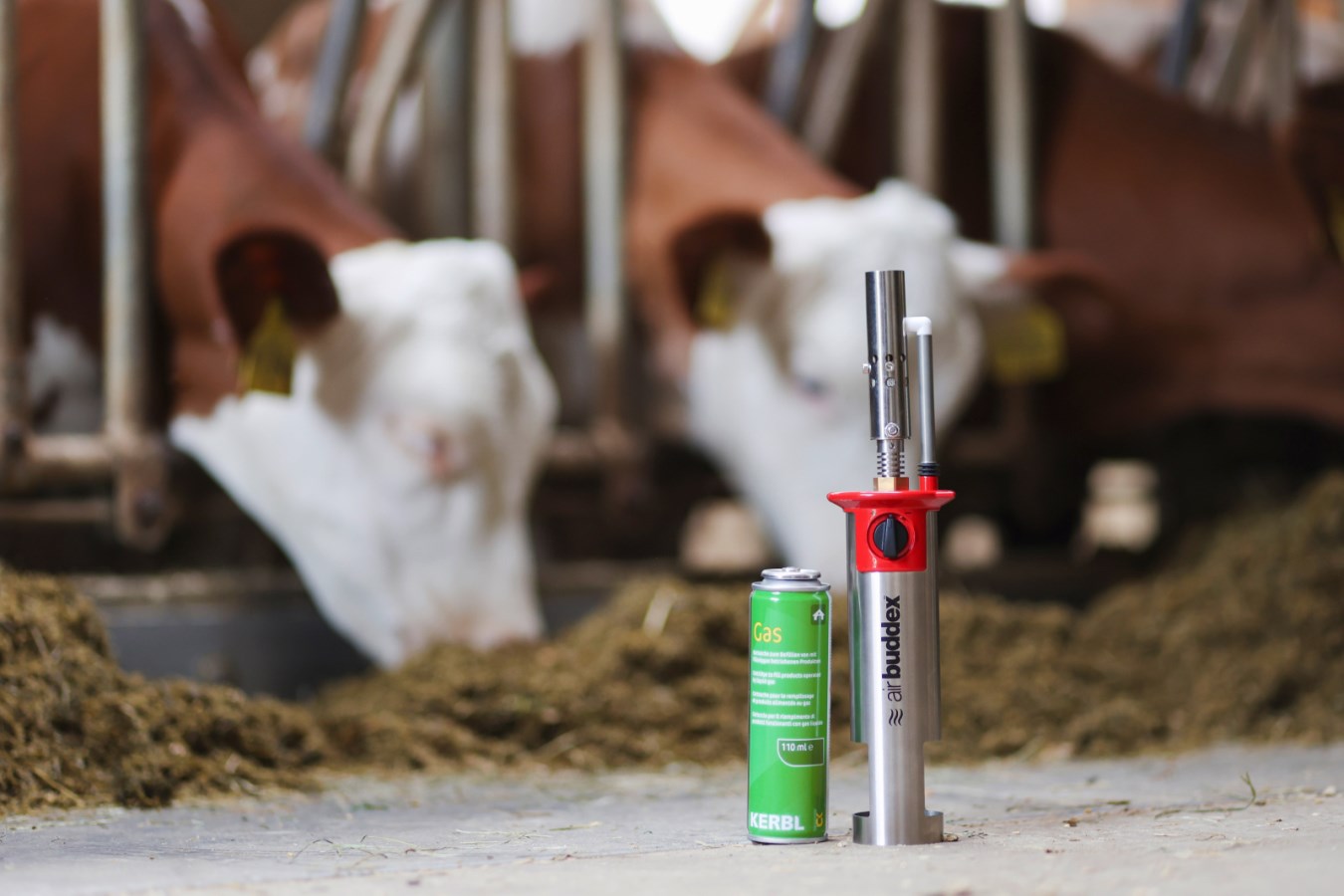 Odrohovač AirBuddex s kartuší